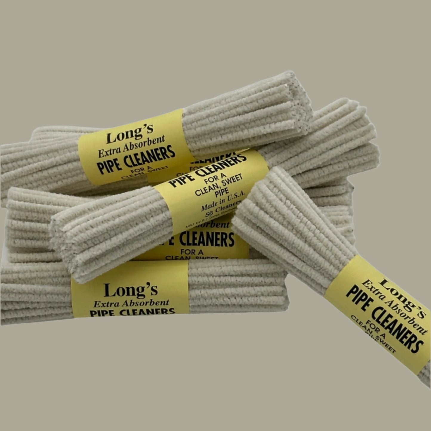 BJ Long Regular Pipe Cleaners 6" - Cigar Titan