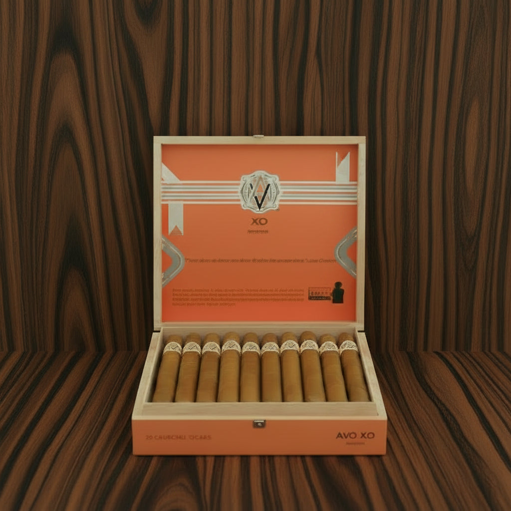 AVO XO Maestoso open box of cigars - Cigar Titan