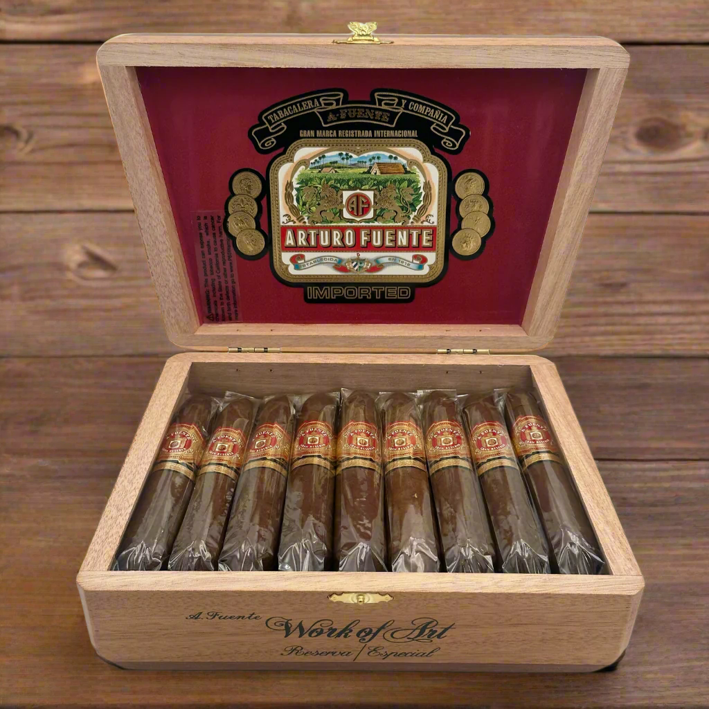Arturo Fuente Hemingway Work of Art Natural Open Box - Cigar Titan
