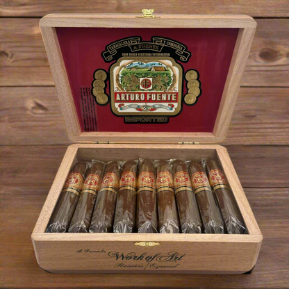 Arturo Fuente Hemingway Work of Art Natural Open Box - Cigar Titan