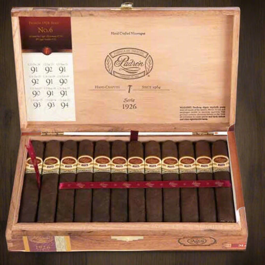 Padron 1926 Serie No. 6 Maduro Open box