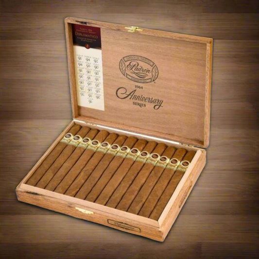 Padron 1964 Anniversary Series Diplomatico Natural open box of cigars