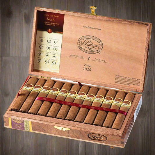 Padron Serie 1926 No. 6 Natural open box